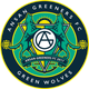 安山小绿人 Logo